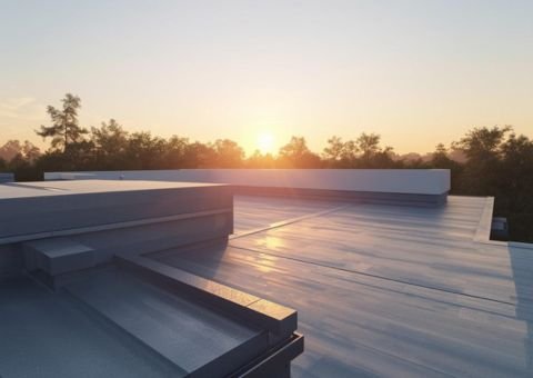 TPO EPDM flat roof installation Montgomery County Maryland