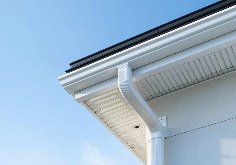 Seamless gutter services in DC Metro Maryland by Cliffbrook Construction